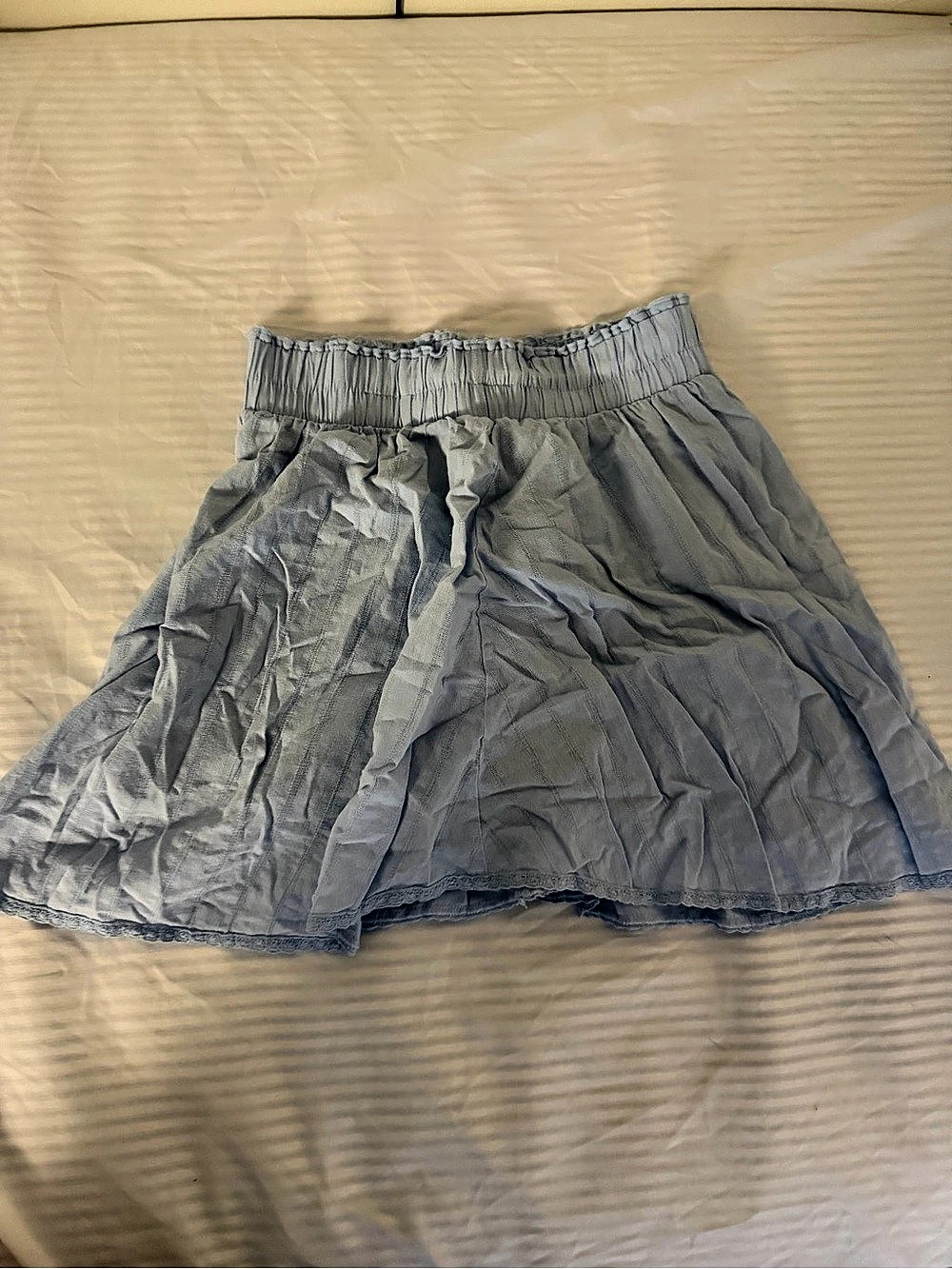 Light blue Mini Skirt